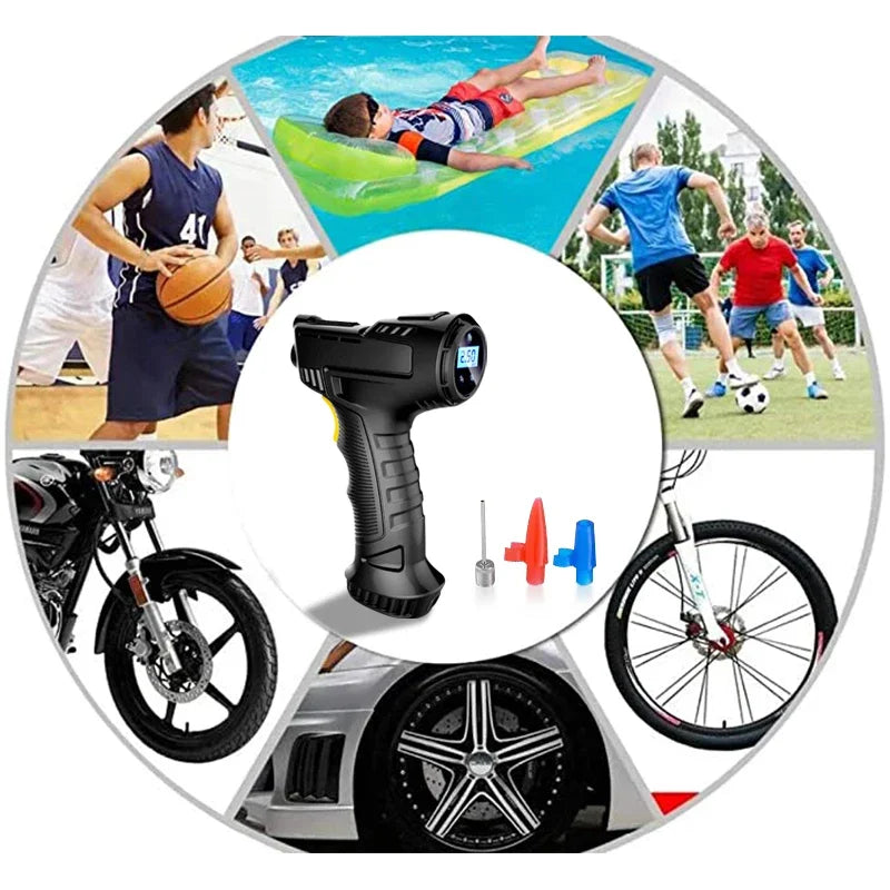 120W Car Air Pump Wireless